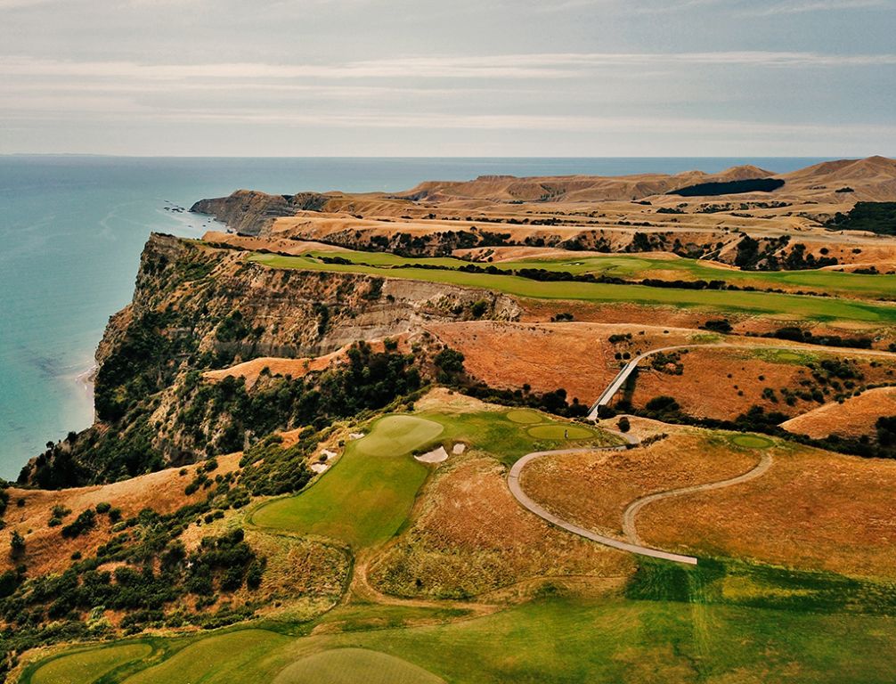 13th Hole at Cape Kidnappers Golf Course (130 Yard Par 3)